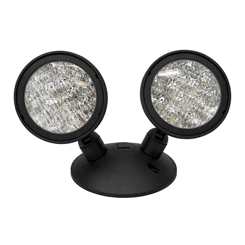Kora LED Remote Head Twin, Black, 2*3W 3.6VDC-24VDC, Wet Location : KEX3002WP-3W-BK