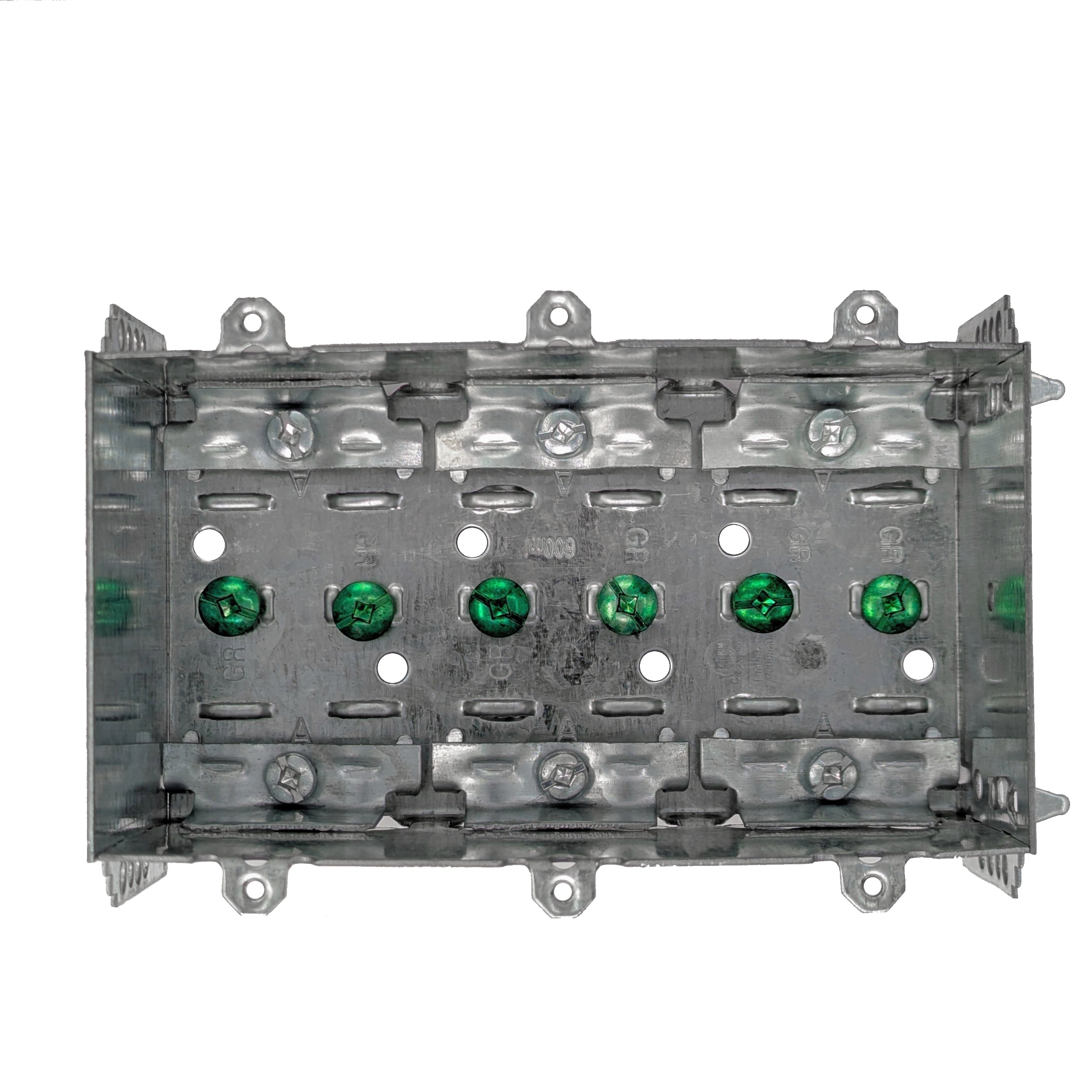 Three Gang Box 3''x 5 1/2''x 2 1/2'', 37.5 Cu. Inch