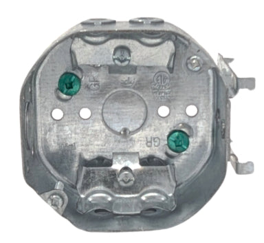 Octagon Box With bracket 4''x 4''x 1 1/2'', 15 Cu. inch