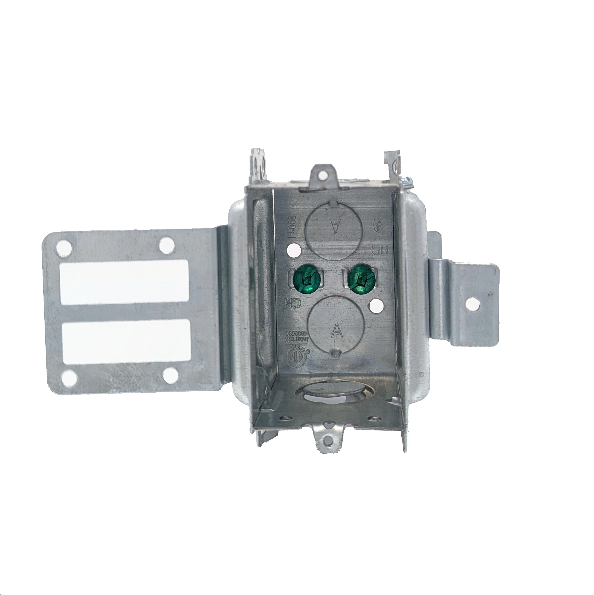 Steel Stud Gangable Box with Knock Out 3''x 2''x 2 1/2'', 16 Cu. Inch