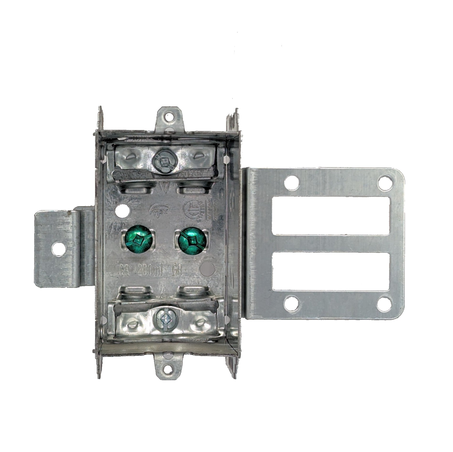 Steel Stud Single Gang Box | NMD-BX | 3''x 2''x 2 1/2'', 12.5 Cu. Inch