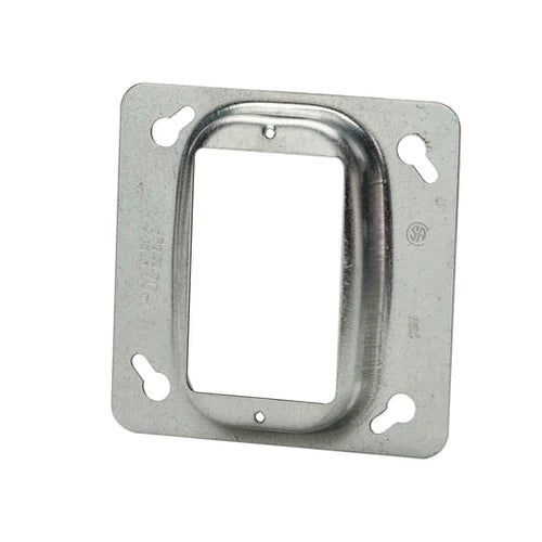 4x4" Square Raised Cover 5/8" Deep, One Device