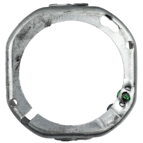 Octagon Extention Ring 4''x 4''x 1-1/2'', 21 Cu Inch