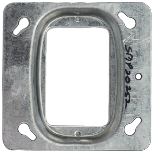 4'' Square Raised Cover 1/2'' Deep, One Device