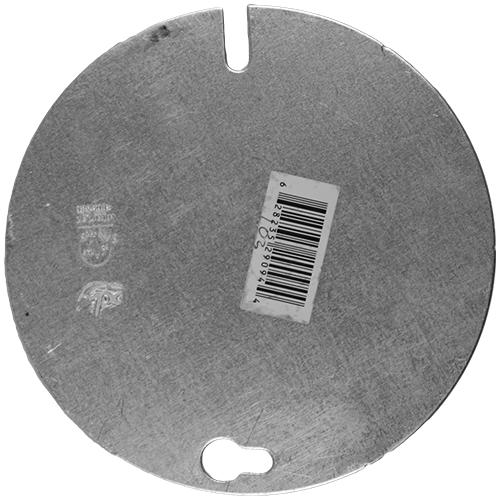 4'' Round Blank Cover Plate