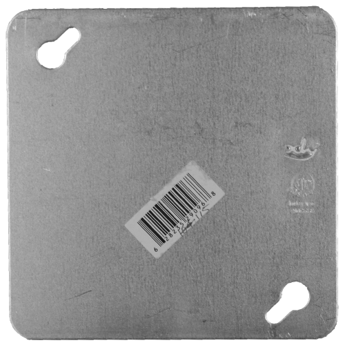 4'' Square Blank Cover Plate