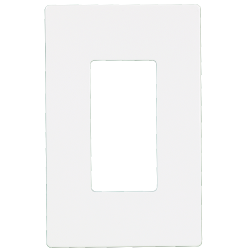 Single Gang Screwless Decorative Plate