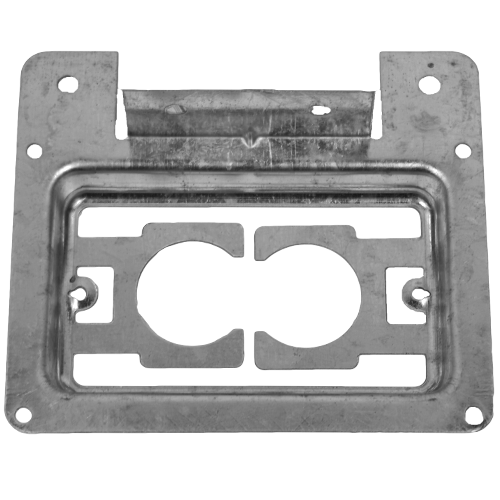 Metal Low Voltage Single Gang Mud Ring