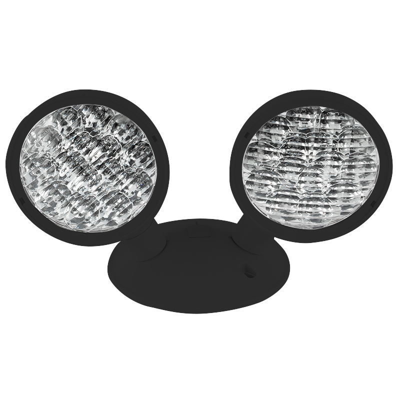 Kora LED Remote Head Twin, Black, 2*3W 3.6VDC-24VDC, Wet Location : KEX3002WP-3W-BK