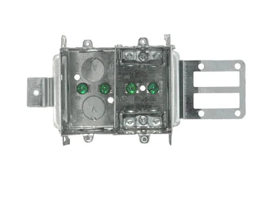 Steel Stud Communication Gangable Box 3”x 4”x 2 -1/2” | 12.5 Cu. Inch