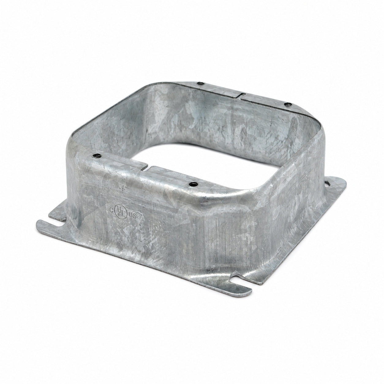 4'' Square Raised Cover 1-1/2'' Deep, 2 Gang