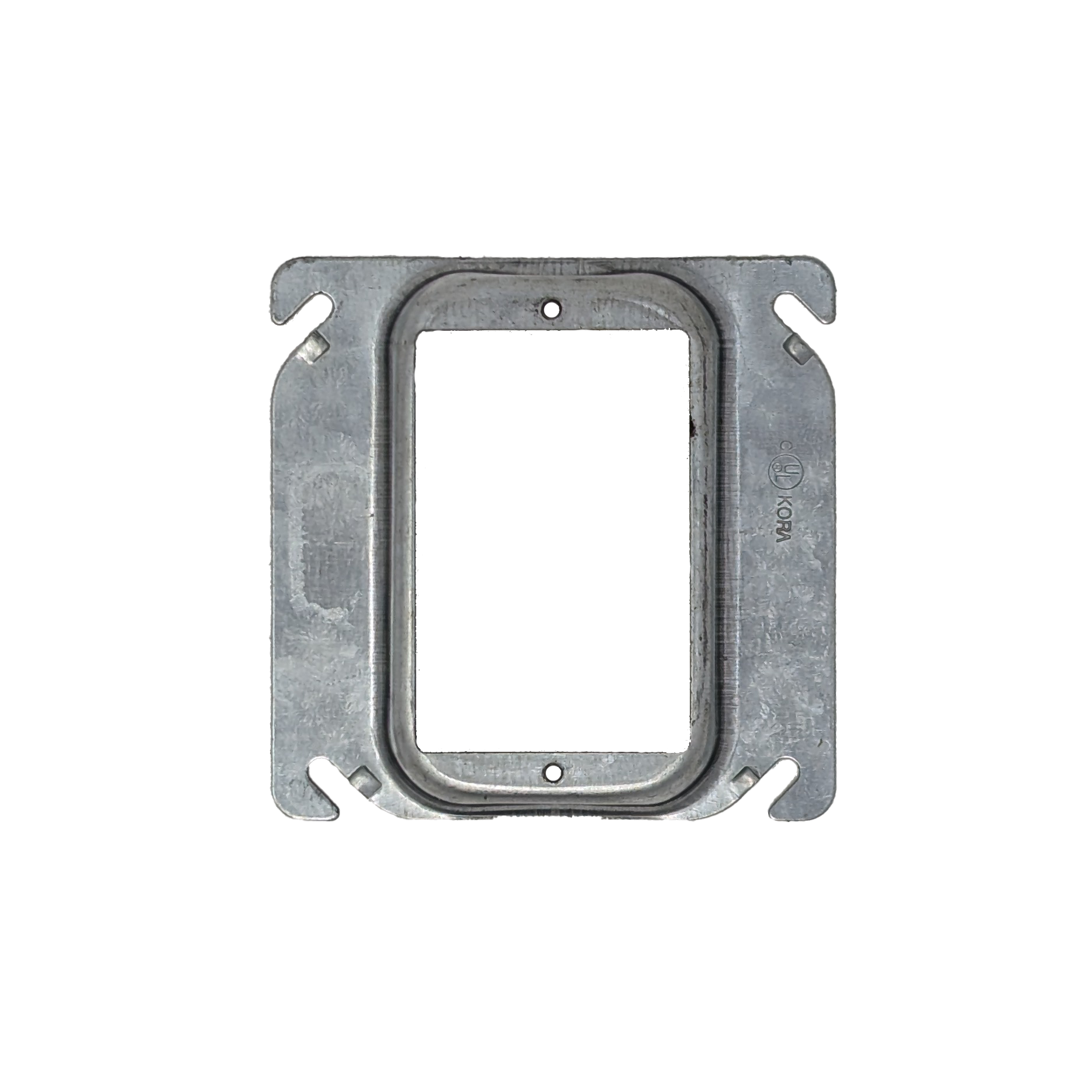 4'' Square Raised Cover 3/4'' Deep, One Device