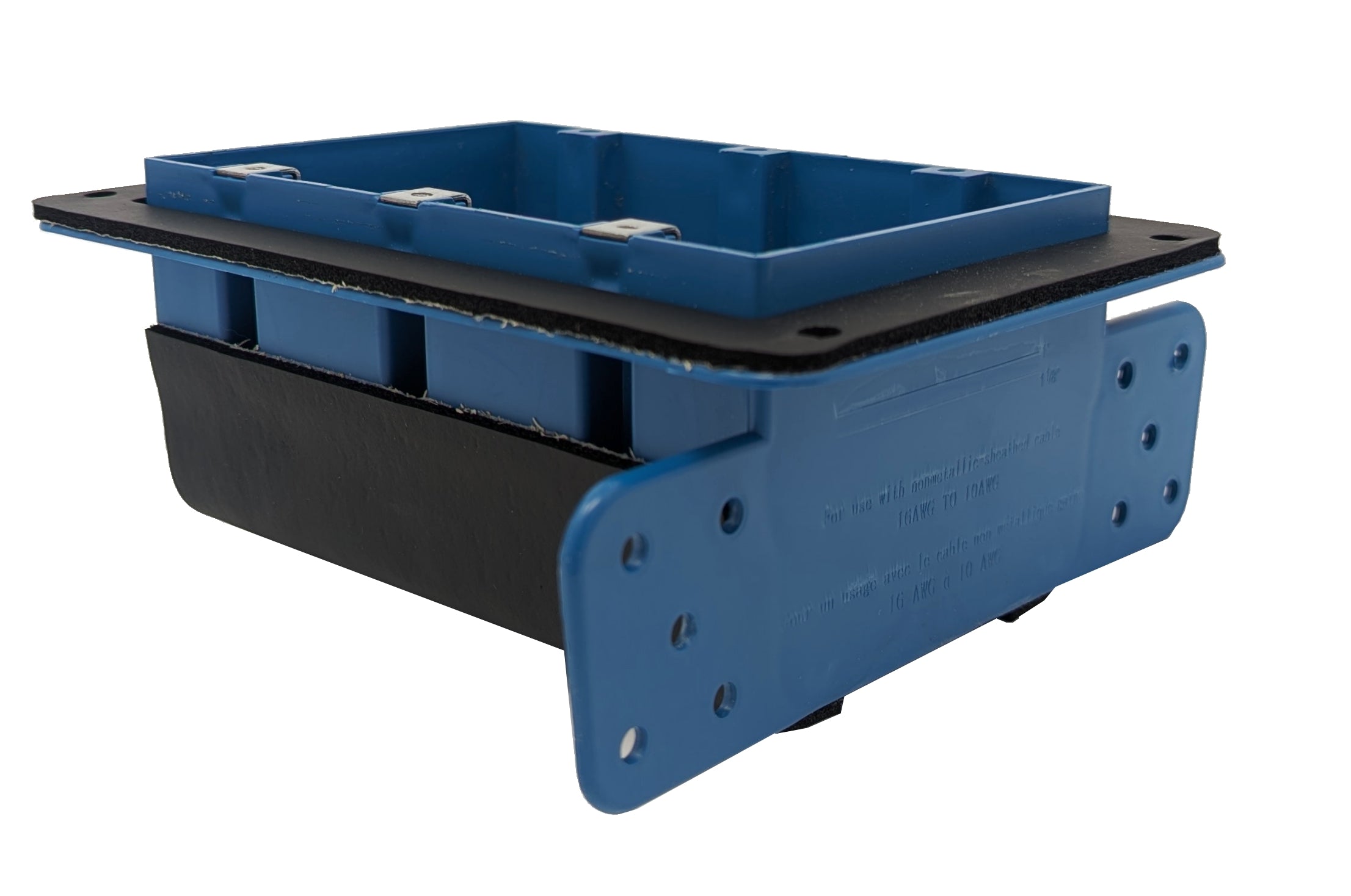 Three Gang Plastic Box with Gasket