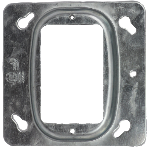 4'' Square Raised Cover 1/2'' Deep, One Device