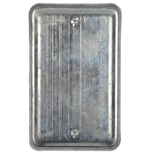 Metal Cover Plate - Blank 4''x 2 1/2''